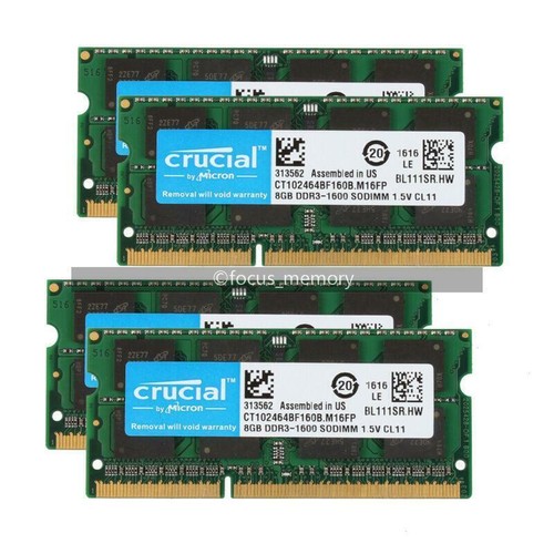 Crucial 16gb 204pin - crucial,