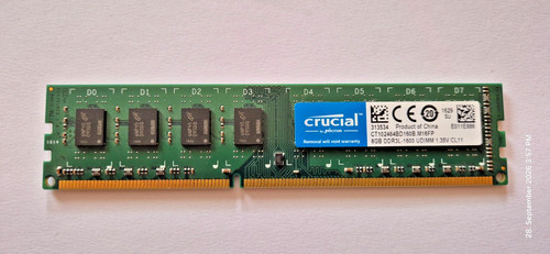 Crucial 8gb ddr3 1600mhz - crucial, ddr3-1600mhz