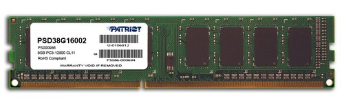 Patriot ddr3 arbeitsspeicher - patriot, 8