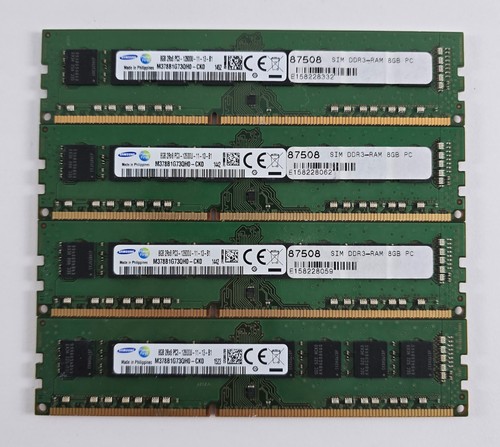 4x8gb 32gb kit samsung ddr3 - 32gb,