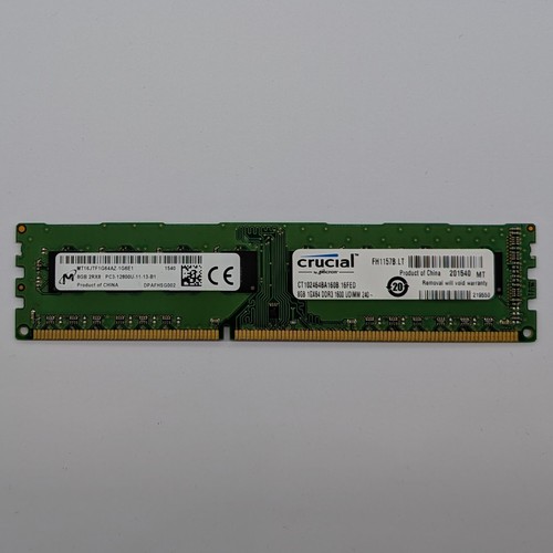 Micron ddr3 1600 - micron, 8