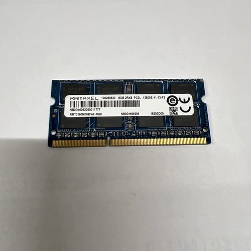 Ramaxel 8gb ddr3l 1600mhz - ramaxel,