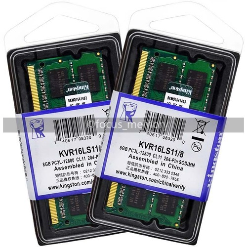 Kingston 2x8gb ddr3l 1600 - kingston, ddr3l-1600