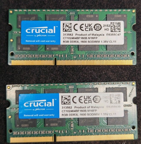 16gb kit crucial - 16gb, 8gb)