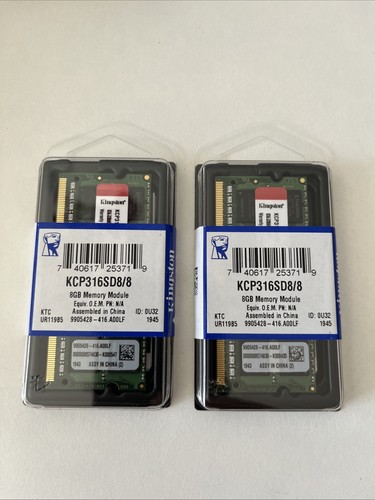 Kingston 16gb ddr3 - kingston, (2x8