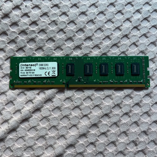 8gb ram intenso ddr3 - 8gb,