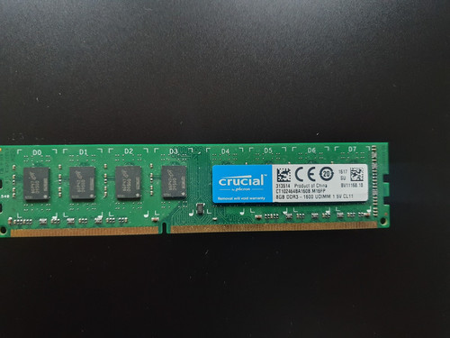 Crucial 8gb ddr3 - crucial, ddr3-1600mhz