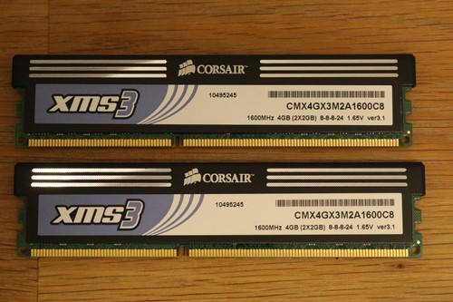 Corsair cmx4gx3m2a1600c8 2x2 - corsair,